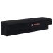Weather Guard 56-in. Gloss Black Aluminum Lo- Side Truck Tool Box