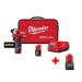 Milwaukee M12 Fuel Surge 12-Volt Lithium-Ion Brushless Cordless 1/4 in. Hex Impact Driver Compact Kit with Free M12 2.0 Ah Battery