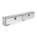 Weather Guard 96.25 Diamond Plate Aluminum Full Size Top Mount Truck Tool Box