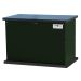TuffBoxx Series 137 GalGreen Galvanized Metal Bear-Proof Storage Container in Green