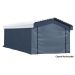 Arrow 12 ft. W x 20 ft. D Enclosure Kit for Carport w/ Convenient Drive-Through Access and Heat-Sealed Seams