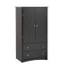 Prepac - Sonoma Black Armoire