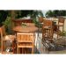 Amazonia Ibiza 4 pc Patio Bar Set