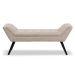 Baxton Studio - Tamblin Contemporary Beige Fabric Upholstered Bench