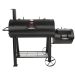 Char Griller 1012 sq. in. Competition Pro Offset Charcoal or Wood Smoker in Black