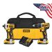 DEWALT 20-Volt MAX XR Lithium-Ion Cordless Brushless Drill/Impact Combo Kit (2-Tool) with (2) Batteries 2Ah, Charger and Bag