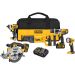 DEWALT 20-Volt MAX Lithium-Ion Cordless Combo Kit (5-Tool) with (2) Batteries 3.0Ah