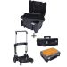 DEWALT TSTAK VI 17 inch Tool Box, TSTAK II Tool Box, TSTAK V Organizer and Trolley Storage System Combo Set (4 Components)