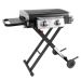 Razor Razor 2-Burner Portable LP Gas Griddle w/ Lid and Folding Cart in Black