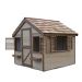 Canadian Playhouse Factory 6 ft. x 6 ft. Little Alexandra Cottage w/ Cedar Roof