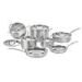 Cuisinart MultiClad Pro Stainless Steel 12-Piece Cookware Set