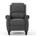 Noble House - Haddan Charcoal Fabric Recliner