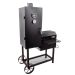 OKLAHOMA JOEâ€â„¢S  Bandera Offset Smoker and Charcoal Grill in Black
