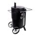 OKLAHOMA JOEâ€â„¢S  Bronco Charcoal Drum Smoker Grill in Black
