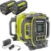 RYOBI 40 Volt. 1800-Watt Power Station Lithium Battery Inverter Push Start Generator/4 Port Charger