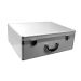 Cases By Source 12.88 in. Smooth Aluminum Tool Case w/ Foam in Silver