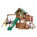 Swing-N-Slide Playsets Knightsbridge Plus Wood Complete Swing Set with Monkey Bars