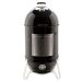 Weber 22 in. Smokey Mountain Cooker Smoker in Black with Cover and Built-In Thermometer