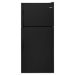 Whirlpool - 18.2 Cu. Feet. Top-Freezer Refrigerator - Black