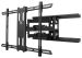 Kanto - Full-Motion TV Wall Mount for Most 39" - 80" Flat-Panel TVs - Extends 24" - Black