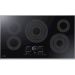 Samsung - 36" Electric Cooktop - Stainless steel