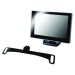 BOYO - License Plate Camera with 5in. LCD Monitor - Black
