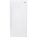 GE - 14.1 Cu. Ft. Frost-Free Upright Freezer - White