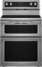 KitchenAid - 6.7 Cu. Ft. Self-Cleaning Freestanding Double Oven Electric Convection Range - Stainless steel