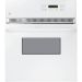 GE - 24" Built-In Single Electric Wall Oven - White On White