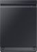 Samsung - Linear Wash 24" Top Control Built-In Dishwasher with Stainless Steel Tub - Fingerprint Resistant Black Stainless Steel