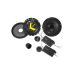 KICKER - CS Series 6-3/4" 2-Way Car Speakers w/ Polypropylene Cones (Pair) - Black