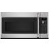 Cafe - 2.1 Cu. Ft. Over-the-Range Microwave with Sensor Cooking - Stainless steel
