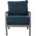 AveSix Abbot Farmhouse Living Room Chair - Azure