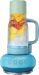 Ninja - BlendBOSS 26oz Tumbler Blender with Travel Tumbler, 1200 Peak Watts, Three AUTO IQ Programs - Blue Raspberry
