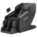 REAL RELAX Favor-03 plus Black color Full Body Zero Gravity Shiatsu Recliner with Bluetooth and Led Massage Chair