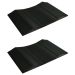 Park Smart Solid PVC 15 in. Wide Small Vehicle Tire Saver Ramps (Set of 2)