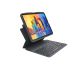 ZAGG - Pro Keys Wireless Keyboard and Detachable Case - Apple iPad Air 10.9" (4th Generation 2020) - Black