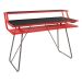OSP Home Furnishings GlitchÃ‚Â Battlestation Gaming Desk in - Red