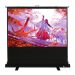 Kodak - 100" Portable Indoor/Outdoor Projector Screen w/ Built-in Stand - Black/White