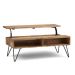 Simpli Home Hunter Lift Top Coffee Table - Natural