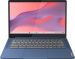 Lenovo - Slim 3 Chromebook 14" FHD Touch-Screen Laptop - MediaTek Kompanio 520 with 4GB Memory - 64GB eMMC - Abyss Blue