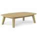 Simpli Home - Parkside Outdoor Coffee Table - Light Teak