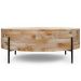 Simpli Home - Rayburn Drum Coffee Table - Natural