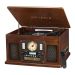 Victrola - Navigator 8-in-1 Classic Bluetooth Record Player w/ Turntable - Espresso