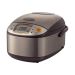 Zojirushi Micom - 5.5-Cup Rice Cooker and Warmer - Stainless Brown