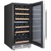 Avanti - Designer Series 28-Bottle Dual Zone Wine Cooler - Stainless steel
