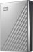WD - My Passport Ultra 4TB External USB 3.0 Portable Hard Drive with Hardware Encryption - Silver