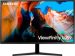 Samsung - UJ59 Series U32J590UQN 32" LED 4K UHD FreeSync Monitor - Dark Gray/Blue