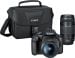 Canon - EOS Rebel T7 DSLR Video Two Lens Kit w/ EF-S 18-55mm and EF 75-300mm Lenses