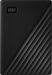 WD - My Passport 4TB External USB 3.0 Portable Hard Drive with Hardware Encryption - Black